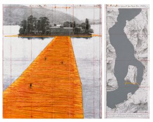 Detail aus: Christo and Jeanne-Claude. "The Floating Piers The Floating Piers, Project for Lake Iseo, Italy" | Fotos: Wolfgang Volz