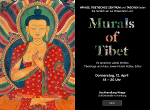 Thomas Laird. Murals of Tibet Thomas Laird, Robert Thurman, Heather Stoddard, Jakob Winkler, Shigeru Ban Hardcover signiert vom Dalai-Lama